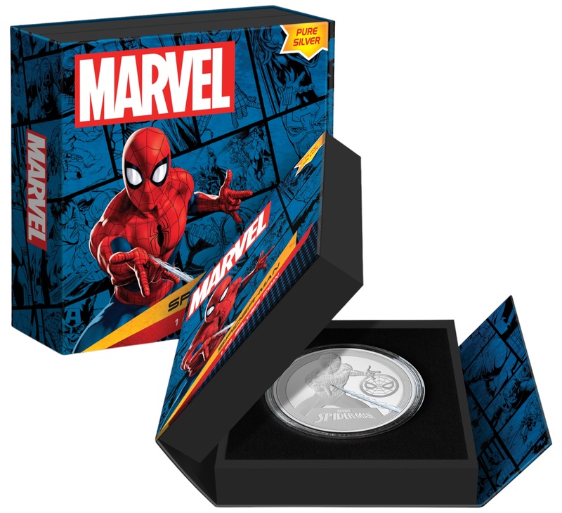 2023 Spider Man 1oz Proof Silver Coin BullionByPost From 133.46