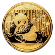 2015 1 10 oz Gold Chinese Panda Coin 305.70